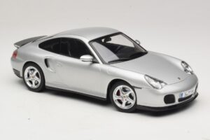 Porsche 911 996 Turbo Argent KK-Scale 1:18 KKDC181471 Métal Moulé — image 4 sur 6