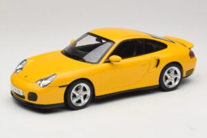 Porsche 911 996 Turbo Jaune KK-Scale 1:18 KKDC181473 Métal Moulé