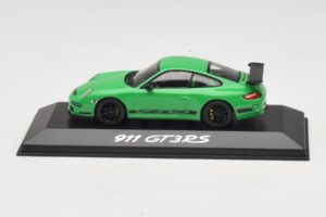 Porsche 911 997 GT3 RS Vert Minichamps 1:43 403066011 Métal Moulé