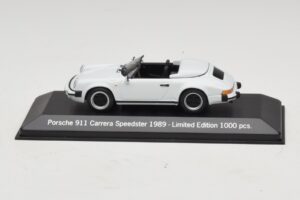 Porsche 911 G-Series Carrera Speedster Blanc Édition Limitée Minichamps 1:43 MAP02002608 Métal Moulé