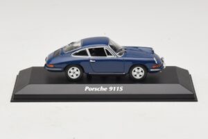 Porsche 911S Bleu Maxichamps 1:43 940067121 Métal Moulé
