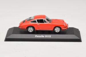 Porsche 911S Orange Maxichamps 1:43 940067120 Métal Moulé