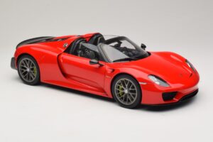 Porsche 918 Spyder Weissach Package Guards Red AUTOart 1:12 12122 Métal Moulé — image 6 sur 8