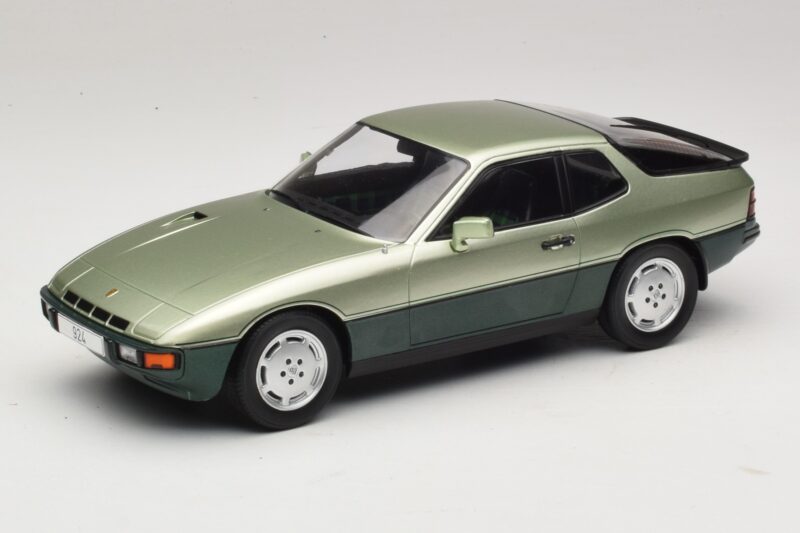 Porsche 924 Turbo Vert Clair & Vert Foncé MCG 1:18 MCG18660 Métal Moulé