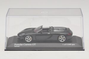 Porsche Carrera GT Noir Minichamps 1:43 430060230 Métal Moulé — image 4 sur 5