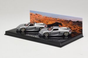 Porsche Carrera GT Spider & Coupé Coffret Argent Minichamps 1:43 WAP02010314 Métal Moulé — image 3 sur 5