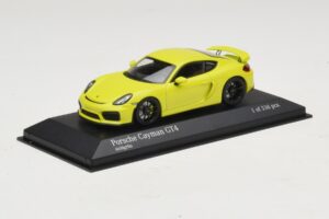 Porsche Cayman GT4 981 Vert Minichamps 1:43 410066122 Métal Moulé — image 2 sur 5