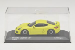 Porsche Cayman GT4 981 Vert Minichamps 1:43 410066122 Métal Moulé — image 4 sur 5