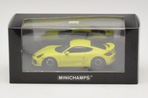 Porsche Cayman GT4 981 Vert Minichamps 1:43 410066122 Métal Moulé — image 5 sur 5