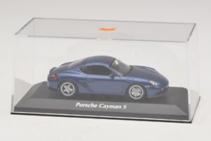 Porsche Cayman S 987 Bleu Métallisé Maxichamps 1:43 940065621 Métal Moulé — image 4 sur 5