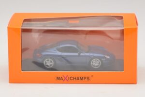 Porsche Cayman S 987 Bleu Métallisé Maxichamps 1:43 940065621 Métal Moulé — image 5 sur 5