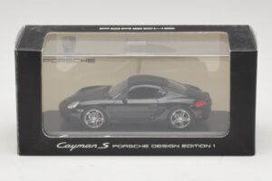 Porsche Cayman S 987 Porsche Design Edition 1 Noir Minichamps 1:43 400065622 Métal Moulé — image 5 sur 5