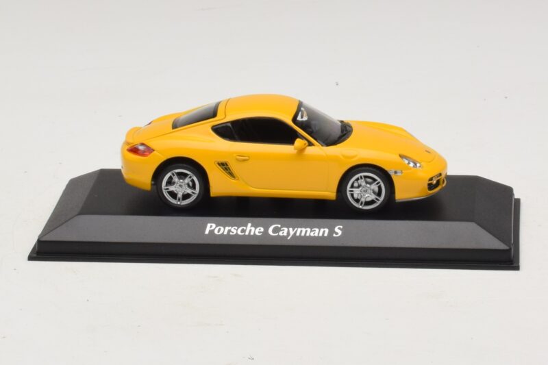 Porsche Cayman S 987 Jaune Maxichamps 1:43 Porsche Cayman S 987 Jaune Maxichamps 1:43 940065620 Métal Moulé