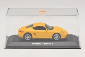 Porsche Cayman S 987 Jaune Maxichamps 1:43 940065620 Métal Moulé — image 4 sur 5