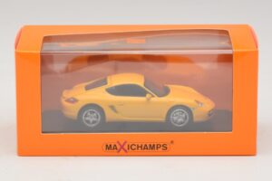 Porsche Cayman S 987 Jaune Maxichamps 1:43 940065620 Métal Moulé — image 5 sur 5