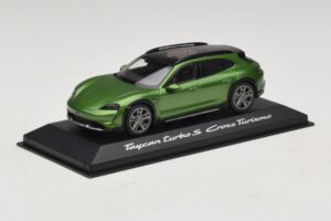 Porsche Taycan Turbo S Cross Turismo Vert Minichamps 1:43 WAP0207830M003 Métal Moulé — image 2 sur 5