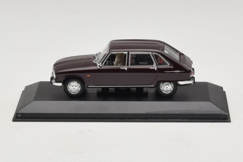 Renault 16 Rouge Foncé Minichamps 1:43 400113104 Métal Moulé