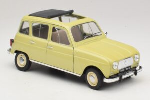 Renault 4L Jaune Solido 1:18 8062 Métal Moulé — image 5 sur 7