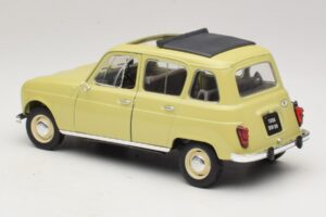 Renault 4L Jaune Solido 1:18 8062 Métal Moulé — image 6 sur 7