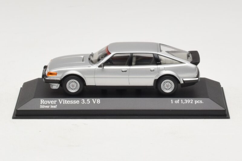Rover Vitesse SD1 3.5 V8 Argent Minichamps 1:43 400138500 Métal Moulé