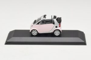 Smart Fortwo 450 Cabriolet Blanc Legally Blonde 2 Boîte de Remplacement Minichamps 1:43 402173900-R1 Métal Moulé