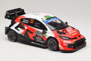 Toyota GR Yaris Rally1 #33 E. Evans / S. Martin Rally Monte Carlo 2026 IXO 1:18 18RMC269B Métal Moulé — image 4 sur 6
