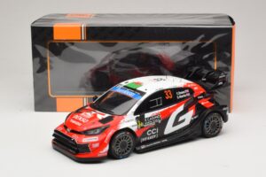 Toyota GR Yaris Rally1 #33 E. Evans / S. Martin Rally Monte Carlo 2026 IXO 1:18 18RMC269B Métal Moulé — image 6 sur 6