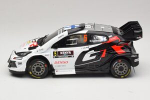 Toyota GR Yaris Rally1 #5 S. Pajari / E. Malkonen Rally Kenya 2025 IXO 1:18 18RMC246 Métal Moulé — image 3 sur 6