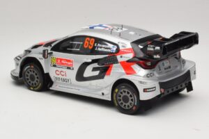 Toyota GR Yaris Rally1 #69 K. Rovanpera / J. Halttunen Rally Portugal 2025 IXO 1:18 18RMC250B Métal Moulé — image 5 sur 6
