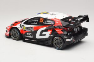 Toyota GR Yaris Rally1 #99 O. Solberg / E. Edmondson Rally Monte Carlo Winner 2026 IXO 1:18 18RMC269A Métal Moulé — image 5 sur 6