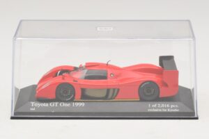 Toyota GT-One TS020 Street Rouge Minichamps 1:43 433991603 Métal Moulé — image 4 sur 5