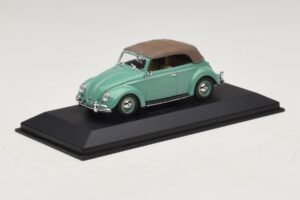 Volkswagen 1200 Cabriolet Capote Souple Vert Minichamps 1:43 430052042 Métal Moulé — image 2 sur 5