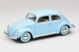 Volkswagen Coccinelle Bleu Bburago 1:18 3381 Métal Moulé