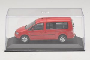 Volkswagen Caddy 2K Bus Rouge Minichamps 1:43 CADDY009 Métal Moulé — image 4 sur 5