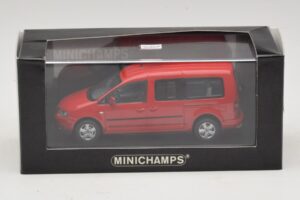 Volkswagen Caddy 2K Bus Rouge Minichamps 1:43 CADDY009 Métal Moulé — image 5 sur 5