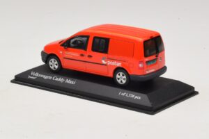 Volkswagen Caddy Maxi Mk3 Norway Post Minichamps 1:43 403057005 Métal Moulé — image 3 sur 5
