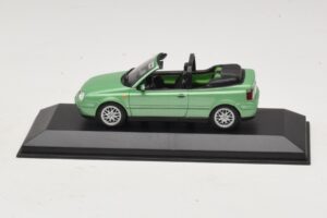 Volkswagen Golf Mk4 Cabriolet Vert Métallisé Minichamps 1:43 430058335 Métal Moulé