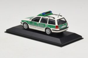 Volkswagen Golf Mk4 Variant Polizei Minichamps 1:43 430056090 Métal Moulé — image 3 sur 5