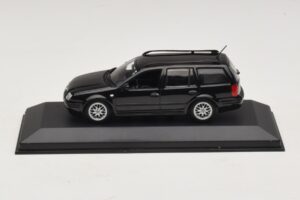 Volkswagen Golf Mk4 Variant Sport Highline BBS Edition Noir Minichamps 1:43 GOLF008 Métal Moulé