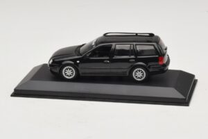 Volkswagen Golf Mk4 Variant Sport Highline BBS Edition Noir Boîte De Remplacement Minichamps 1:43 GOLF008-R1 Métal Moulé