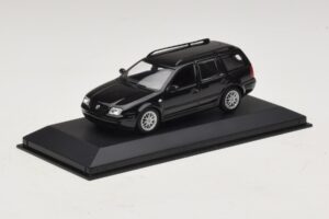 Volkswagen Golf Mk4 Variant Sport Highline BBS Edition Noir Boîte De Remplacement Minichamps 1:43 GOLF008-R1 Métal Moulé — image 2 sur 5