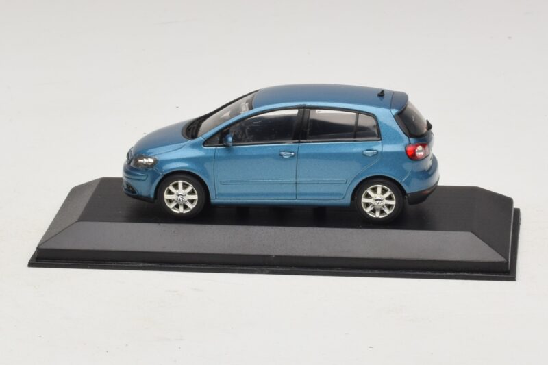 Volkswagen Golf Plus Mk5 Bleu Métallisé Boîte De Remplacement Minichamps 1:43 GOLF02-R1 Métal Moulé