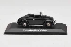 Volkswagen Hebmuller Cabriolet Noir Maxichamps 1:43 940052130 Métal Moulé