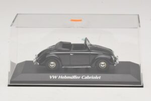 Volkswagen Hebmuller Cabriolet Noir Maxichamps 1:43 940052130 Métal Moulé — image 4 sur 5