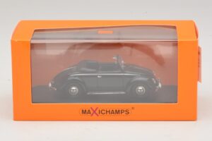 Volkswagen Hebmuller Cabriolet Noir Maxichamps 1:43 940052130 Métal Moulé — image 5 sur 5