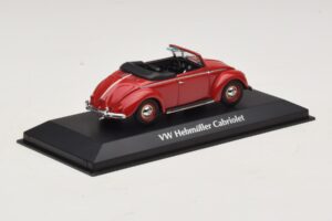 Volkswagen Hebmuller Cabriolet Rouge Maxichamps 1:43 940052131 Métal Moulé — image 2 sur 5