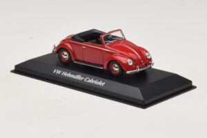 Volkswagen Hebmuller Cabriolet Rouge Maxichamps 1:43 940052131 Métal Moulé — image 3 sur 5