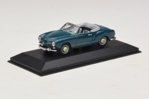 Volkswagen Karmann Ghia Cabriolet Bleu Foncé Minichamps 1:43 GHIA001 Métal Moulé — image 2 sur 5