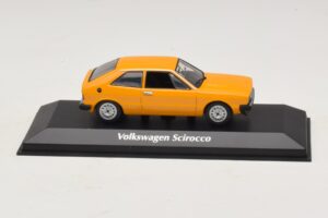 Volkswagen Scirocco Mk1 Jaune Maxichamps 1:43 940050424 Métal Moulé