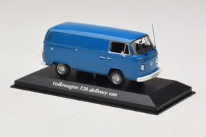 Volkswagen T2b Fourgon De Livraison Bleu Maxichamps 1:43 940053061 Métal Moulé — image 3 sur 5